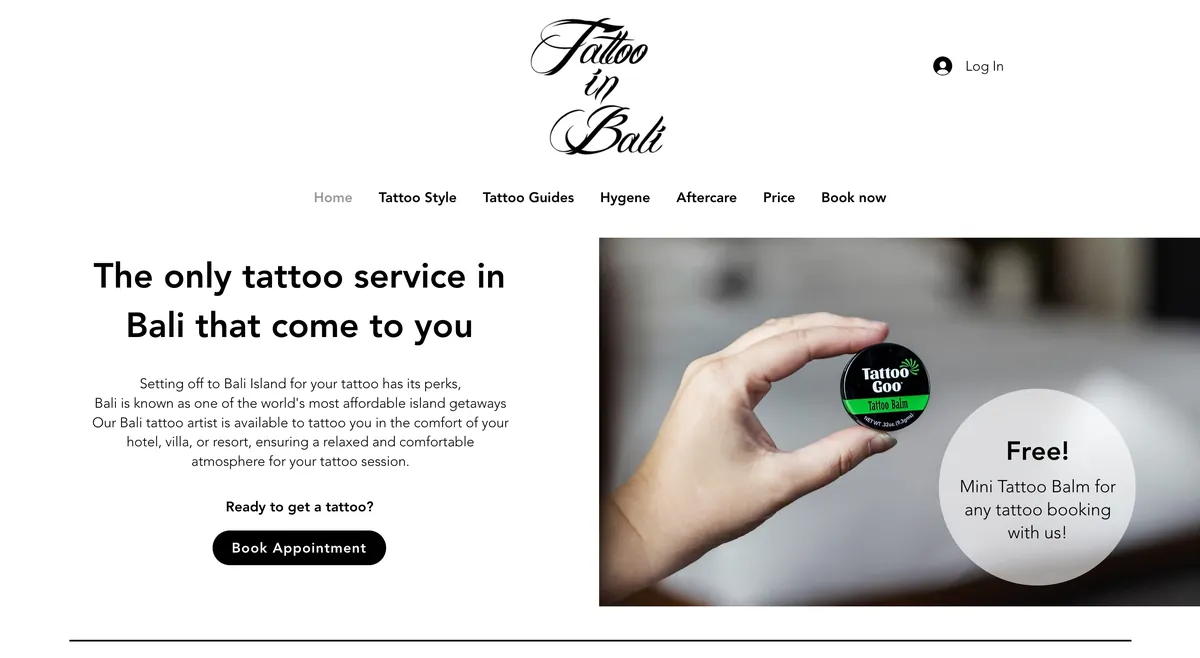 Tattoo in Bali
